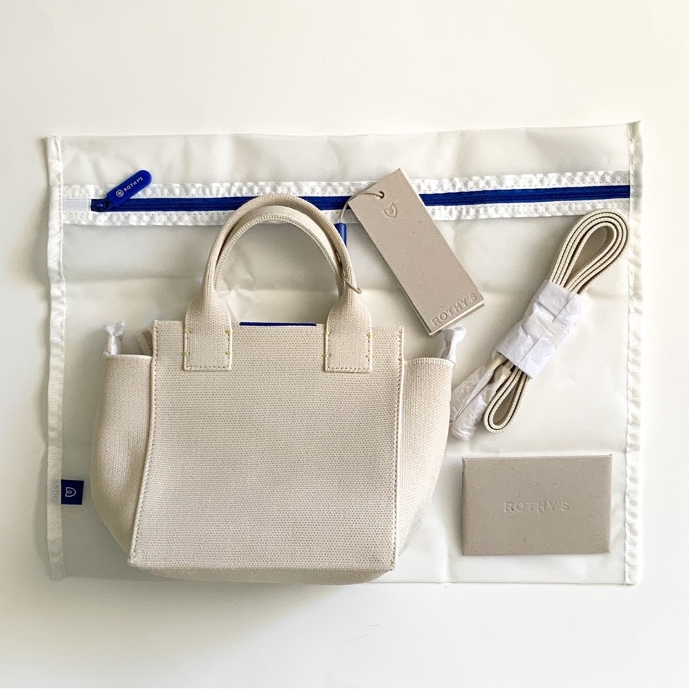 Rothy’s Creme Mini Bag